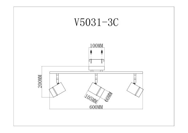 Спот Moderli V5031-3C David — изображение 3