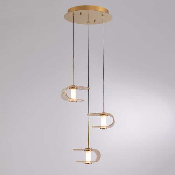 Подвесной светильник MD24020901-3A gold/cognac — изображение 2