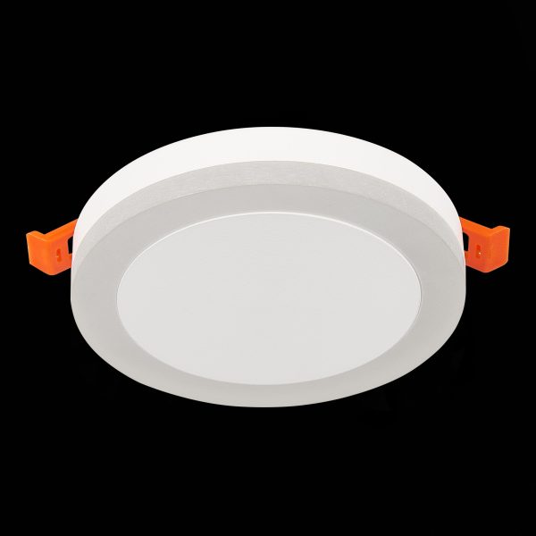 ST104.542.06 Светильник встраиваемый Белый LED 1*6W 4000K 468Lm Ra>80 120° IP20 D110xH20 170-240V Встраиваемые светильники — изображение 4