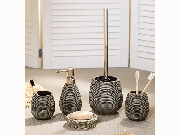 Стакан для зубных щеток Brushy коричневый — изображение 5