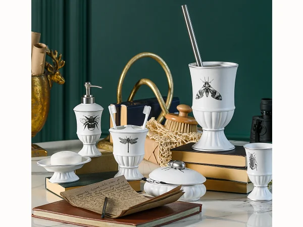 Стакан для зубных щеток Buzz Fauna белый — изображение 5