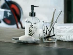 Стакан для зубных щеток Graffity прозрачный — изображение 3