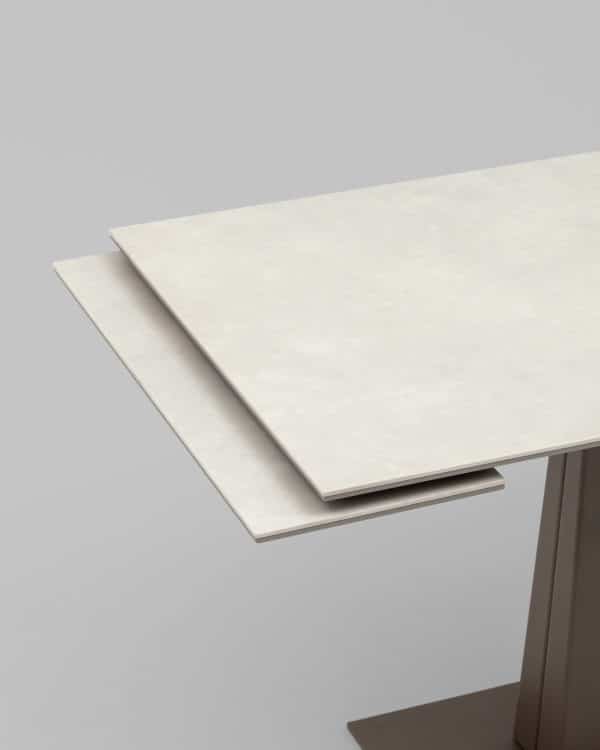 Стол Арнон 120-180/80/76 см керамика Carmen light grey — изображение 3