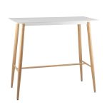 Стол барный Eames NEW DSW 120*60*106 белый