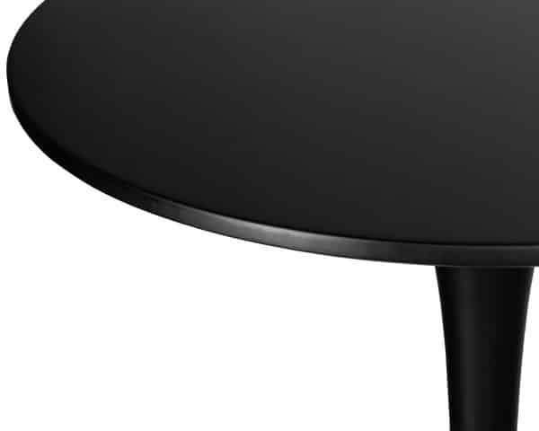 Стол барный MIA BAR, черная столешница, черное основание — изображение 4