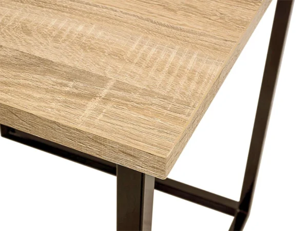 Стол Board 1400x500 дуб шато, черный — изображение 4