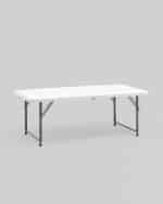 Стол-чемодан складной 122*61*74 см с регулировкой высоты — изображение 2