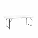 Стол-чемодан складной 122*61*74 см с регулировкой высоты