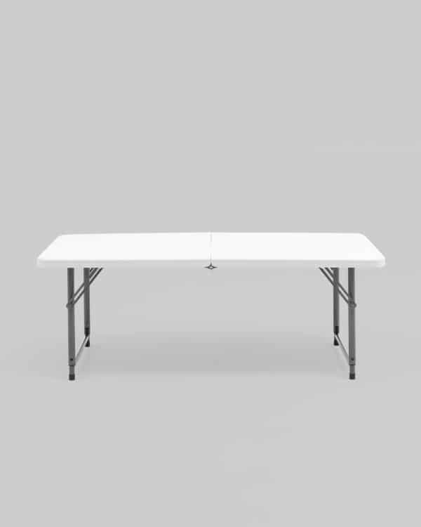 Стол-чемодан складной 122*61*74 см с регулировкой высоты — изображение 3