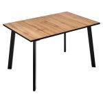 Стол Dublin раскладной 120-160х80х75 Дуб Вотан