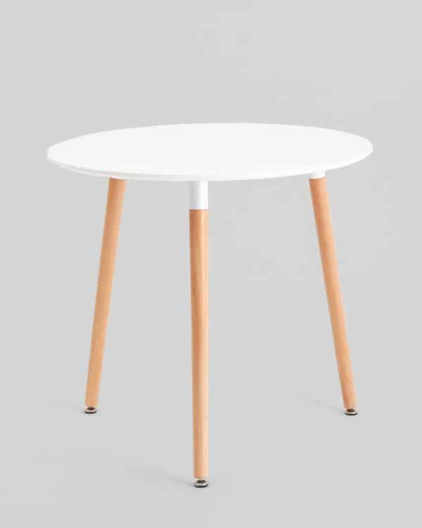 Стол круглый EAMES DST NEW D80 белый — изображение 3