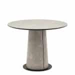 Стол круглый Пулон 100 см столешница HPL бетао