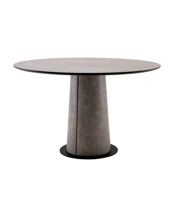Стол круглый Пулон 120 см столешница HPL бетао