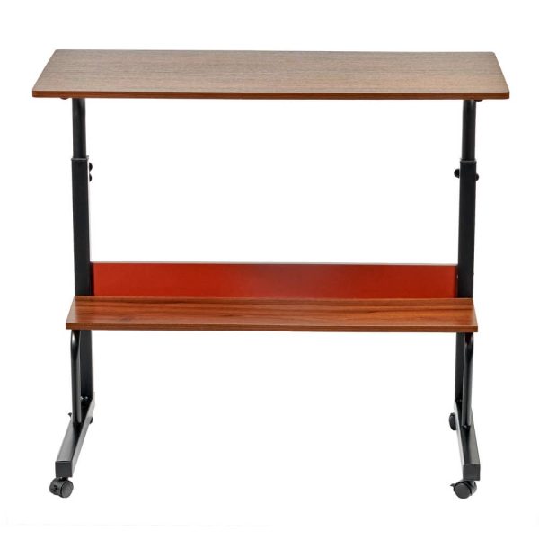 Стол многофункциональный Isola 80х40х66-90см, чёрный — изображение 3