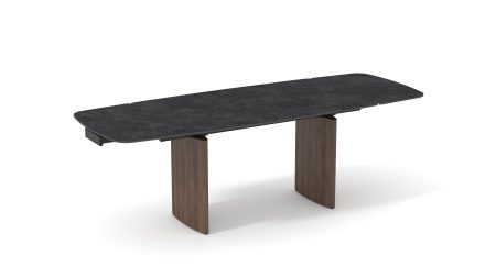 Стол обеденный Астарта раскладной 160-240х90 см керамика темная