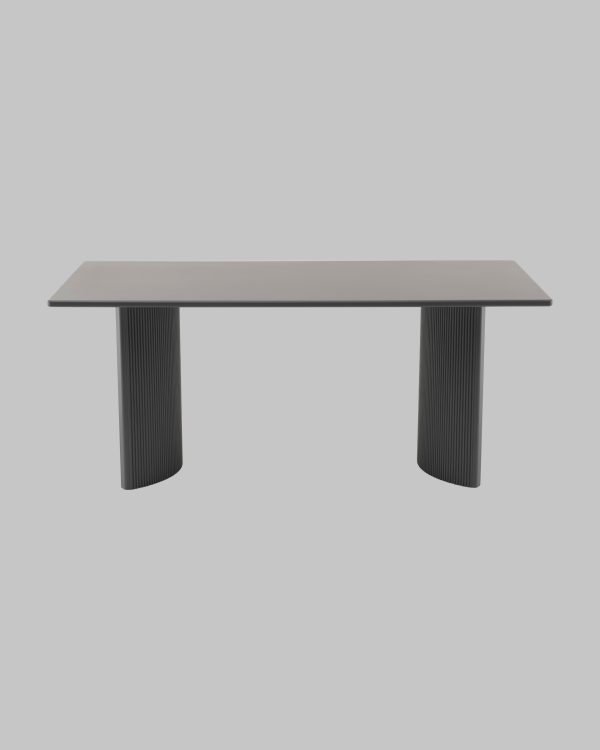 Стол обеденный Celestia 180*90*75 см серый — изображение 3