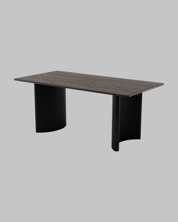 Стол обеденный Celestia 180*90*75 см темное дерево — изображение 2