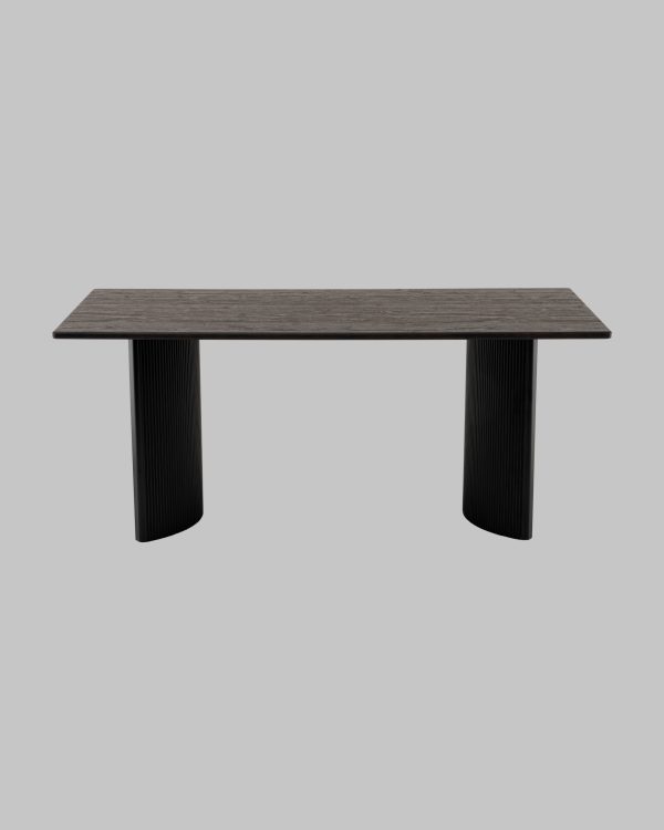 Стол обеденный Celestia 180*90*75 см темное дерево — изображение 3