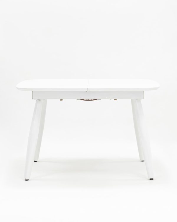 Стол обеденный Чикаго раскладной 120-160*90 белый — изображение 3