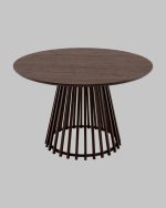 Стол обеденный Daphne 120*75 см орех — изображение 3