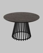 Стол обеденный Daphne 120*75 см темное дерево — изображение 3