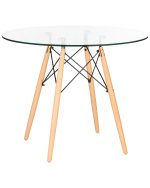 Стол обеденный DOBRIN CHELSEA`90 GLASS