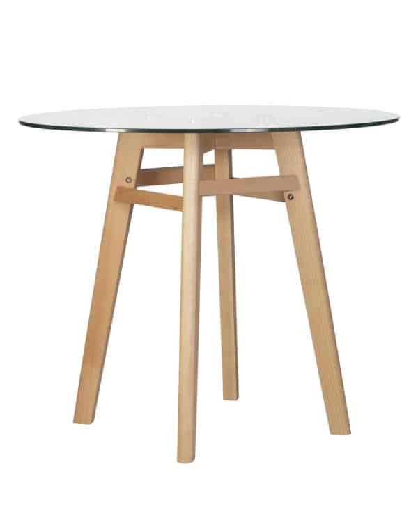 Стол обеденный DOBRIN HENRY`90 GLASS