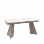 Стол обеденный Eliora 160-240*90 см серая керамика