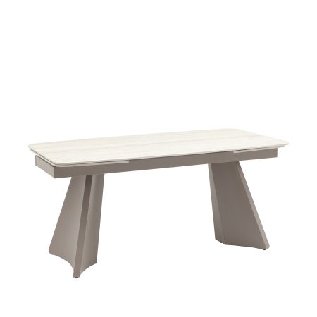 Стол обеденный Eliora 160-240*90 см серая керамика