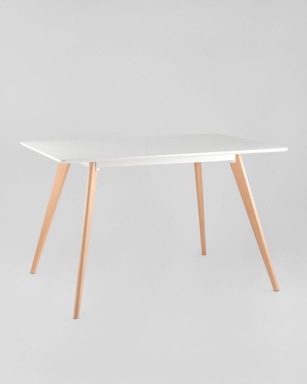 Стол обеденный FRANK 120*80 Белый — изображение 2