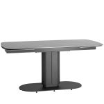 Стол обеденный Глория раскладной 170-250*90 керамика серая