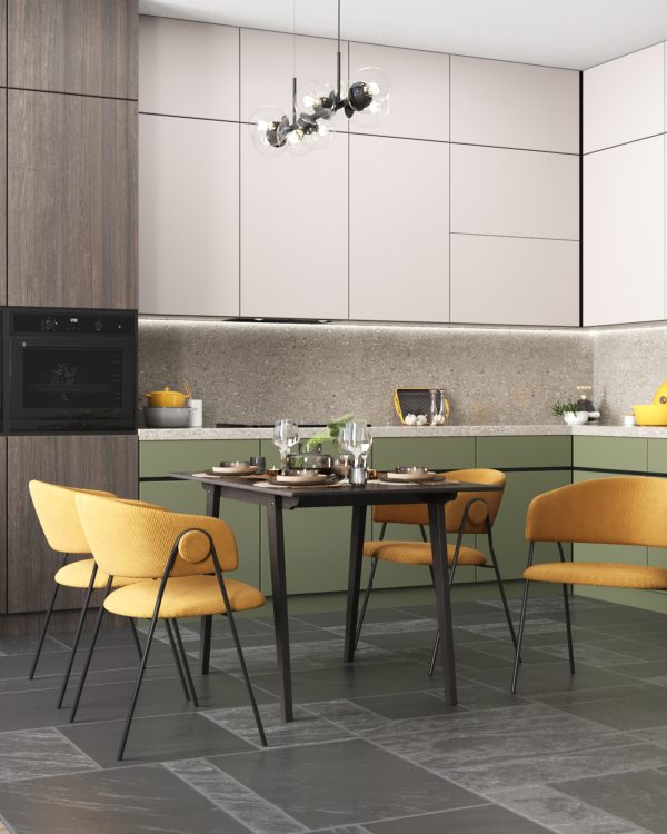 Стол обеденный GUDI 120*75 эспрессо — изображение 3