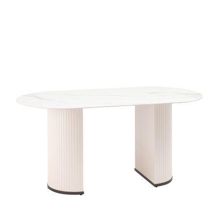 Стол обеденный Opera 160х90 белый