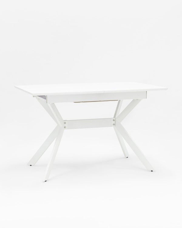 Стол обеденный Орландо раскладной 120-160*80 белый — изображение 2