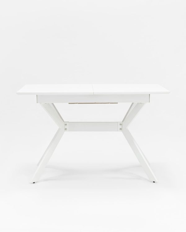 Стол обеденный Орландо раскладной 120-160*80 белый — изображение 3