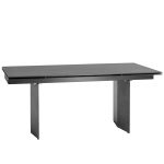 Стол обеденный Селин раскладной 180-260*90 керамика темная