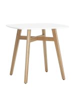 Стол обеденный Target 80*80 белый ножки массив бука