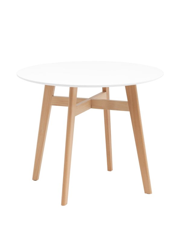 Стол обеденный Target Circle 90*90 белый Стол обеденный Target Circle 90*90 белый
