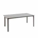 Стол обеденный Varden раскладной 180-240*90 см керамика темно-серый