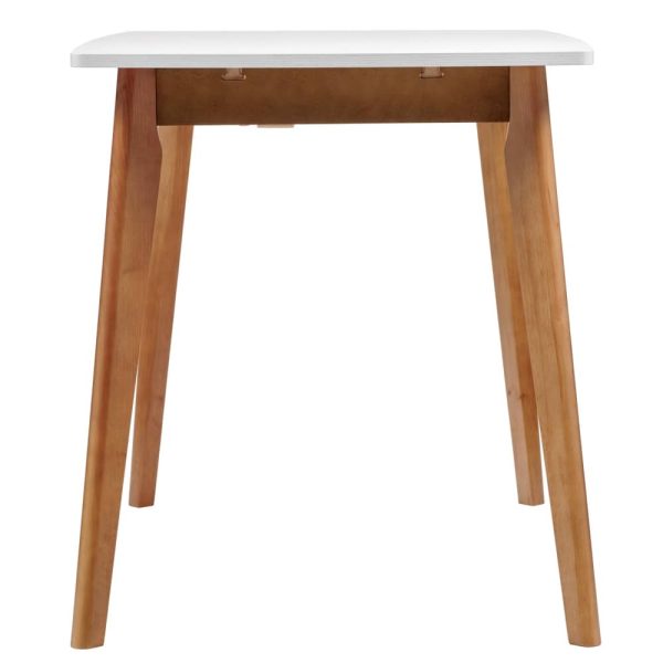 Стол Oslo раскладной 100-130x70x76см, Сосна Рандерс, орех миланский — изображение 5