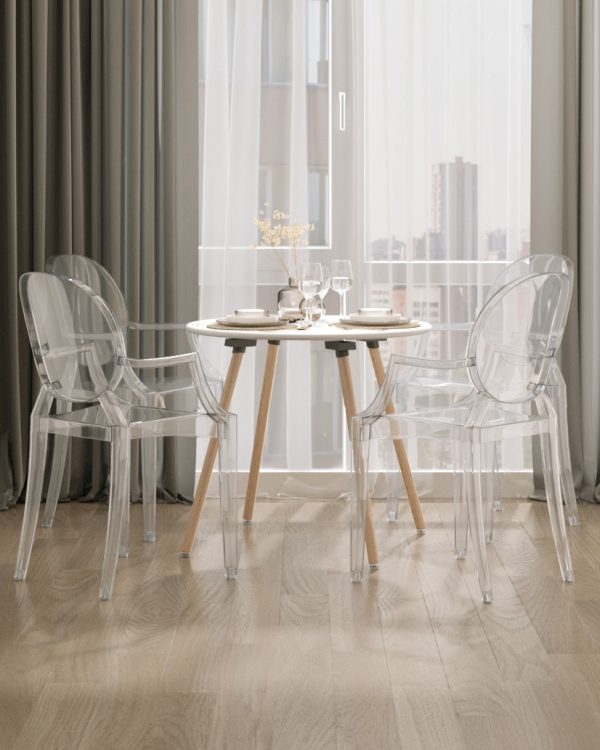 Стол Oslo Round WT New белый — изображение 3