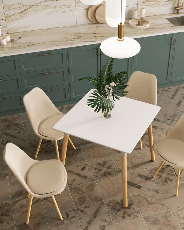 Стол Oslo Square  80х80 см белый — изображение 3