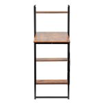 Стол письменный с полками Frame 100x45x110см лофт, чёрный — изображение 4