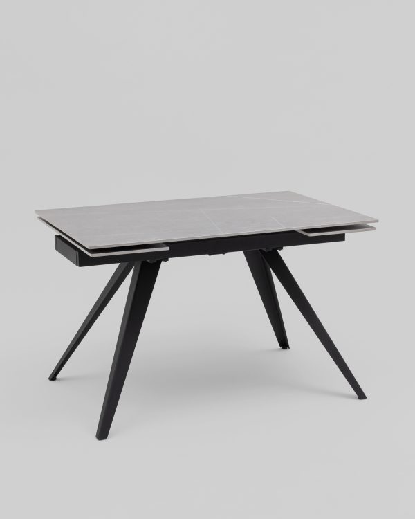 Стол раздвижной Лоуренс 120-180х80х76 см Armani Grey керамика — изображение 2