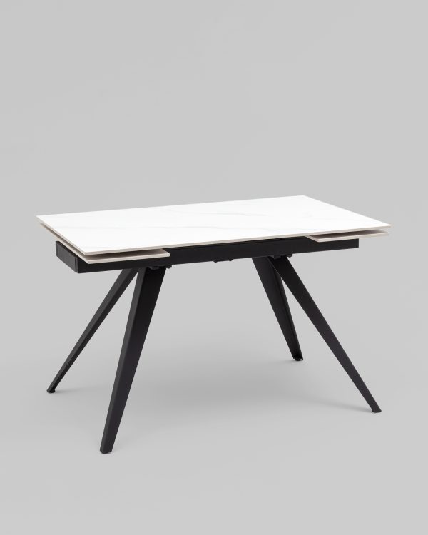 Стол раздвижной Лоуренс 120-180х80х76 см SnowMountainStone керамика — изображение 2