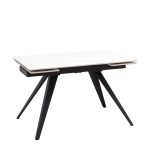 Стол раздвижной Лоуренс 120-180х80х76 см SnowMountainStone керамика