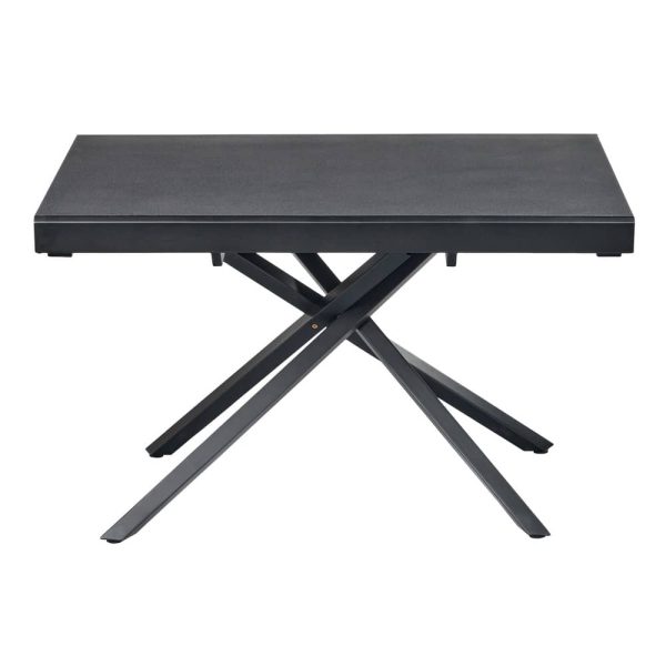 Стол раздвижной MELANIA 120-212х86x75см кобальт — изображение 2