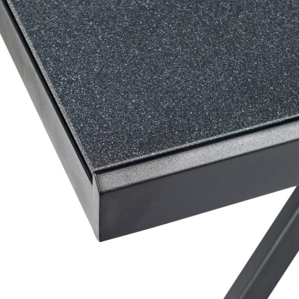 Стол раздвижной MELANIA 120-212х86x75см кобальт — изображение 5