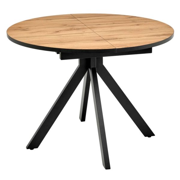 Стол Rudolf круглый раскладной 100-130x100x75см Стол Rudolf круглый раскладной 100-130x100x75см