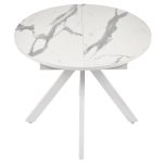 Стол Rudolf круглый раскладной 90-120x90x75см